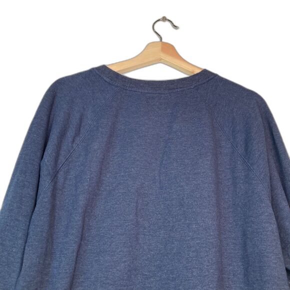 Wildfox Size Small Navy Blue GOOD VIBES Pullover Sweatshirt Loungewear - Picture 5 of 10